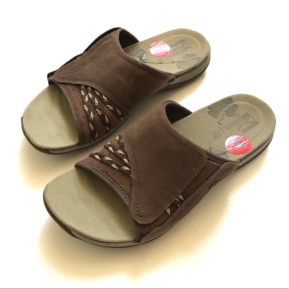 merrell womens leather sandals